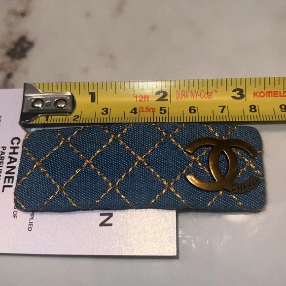 NEW Chanel Parfums Hair Accessory - Denim -Novelty item - Picture 4 of 5